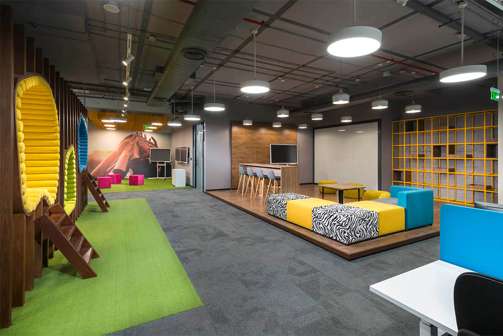 Corporate Office Interior Designers Company In Delhi Ncr India Commercial Architects Furniture Design Firm - Interior Decoration Manufacturers In India